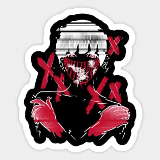 Anime Life ( White - No Text) Sticker